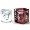 Transparent Skull Head Glass Cup Whisky Wine Vodka Bar Club Party Öl Vin Glas Creative Beer Cups VTKY2373