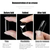 Dicas de molde de construção rápida Extensão de unhas falsas transparentes Ultra Thin For Nails Design Art UNIF Multi Tool