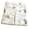 Детские хлопчатобумажные тонкие супер мягкие фланелевые одеяло, родившиеся малышным малышом Micky Shadle Swaddle Wrap Bedding Capary Bubbles 220225