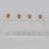 25 st 40x75x12,5 mm 60 ml Tomma lilla munglasflaskor med kork DIY Wishing Containers flaskor