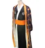 Un pezzo cosplay Wano Country Trafalgar Law Outfit Kimono cappotto lungo, veste, cintura, cappello