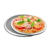 Verktyg Non Stick Pizza Pan Bakbricka Metall Net 6 till 17 tum Sömlös Bakeware Kök