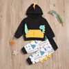 9 stil babykläder set flicka blommor avslappnade barnkläder långärmad hoodies pant pannband