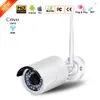 Outdoor security camera, Wi Fi wireless Bullet Camera with floodlight, night vision device, bidirectional audio, motion detection, alarm ala