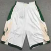 Etball Shorts Men EditionはCity Giannis Antetokounmpo 34 Jersey Team Black White Green Kids EmbroideryとStitched Good Q Jerseysを獲得しました