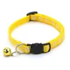 2021 Łatwy zużycie z dzwonkiem Regulowany Buckle Puppy Pet Supplies Akcesoria Small Dog Cat Safety Collar