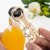 Household Beer Bottle Opener Number 18 Portable Golden Corkscrew Adult Party Gift Hangable Kitchen Tool