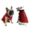 Hiver Chaud Pet Dog Jacket Vest Vêtements réfléchissants pour petits chiens de taille moyenne Puppy Outfits Manteau pour animaux de compagnie Bouledogue français Vêtements 201030