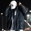 11 Bybb's The Dark PU кожа с капюшоном Parkas куртка Techwear хип-хоп мягкие куртки Harajuku Windbreaker Японская уличная одежда 201201