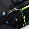 Running Waist Bag Marathon Running Bag Men Kvinnor Utomhus Ridning Fitness Med 2 Vattenflaska Vattentät Telefon Midja Väskor