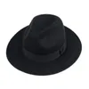 YY 60cm Yün Fedora Kapağı Erkekler İçin Sonbahar Kış Kış Vintage Keçe Büyük Boyutu Trilby Hat Klasik Adam Caz Panama Şapkası Chapeu FD19006238654721535