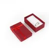 Mode 5*8 cm breloques perles boîte-cadeau emballage en papier pour pendentifs colliers boucles d'oreilles bagues Bracelets bijoux