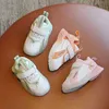 Baby kids schoenen kinderen sport voor meisjes peuter flats mode sneakers casual baby zachte tieners roze snee 220115