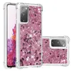 Glitter Liquid Quicksand Phone Case for Samsung Galaxy Note 20 Ultra Note10 Shockproof Case Cover for Samsung S20 S10 plus S10e M80S M60S