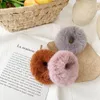 Nowy pierścień Chic Wind Wild Plush Elastic Rope Band Cute Korean Girl Hair Akcesoria