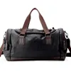 Portable Travel Bag Large Weekend Bag Crossbody Handbag Gym Bag Leather Sports Bags Big MenTraining Tas for Shoes Lady Fitness Q0705