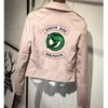 Riverdale Women Jacket Coat South Side Serpents Riverdale Southside PU Leather Jackets Serpents Streetwear Outwear Tops 201014