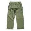 赤竜巻ヴィンテージP-44軍のズボンの男性の作業服パンツ軍の緑のリラックスフィットLJ201104