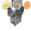 2020 stainless steel 802-1 Industrial electric vegetable automatic dicer slicer shredder machine potato cube chip cutter