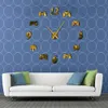 Video Game Controllers DIY Grote Wall Clock Game Room Decor Modern Design Freemless Giant Wall Clock Game Boys Room Wall Watch LJ200827