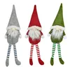 Hot selling 20 inch cute christmas faceless long-legged dwarf doll toy pendant christmas ornament party decoration DB194