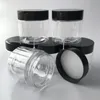 Moonrock 3.5 Pet Plastic Jar och tio alternativ klistermärken Cali Package Moon Rock Herb Jar 60ml 2oz container