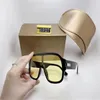 Luksusowe 6927 Designerskie okulary przeciwsłoneczne dla kobiet w okrągłym letnim stylu prostokąta Pełna ramka Ochrona UV z pudełkiem