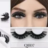 25 MM DD Krul Faux Mink Wimpers Pluizige Lange Multilayer Dikke Russische Valse Wimpers 5D Wimpers Natuurlijke Lash Extension