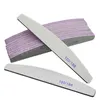 Professional Nail File 100/180 Half Moon Sandpaper Nail Sanding Blocks Grinding Polishing Manicure Care Tools 100 pcs