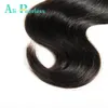 Ali Peerless Hair Peruvian Body Wave Virgin Human hair 10quot28quot Nature Black Weaving Unprocessed One Bundle9119943