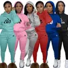 23ss top designer Tute da donna Tuta sportiva da donna tute da baseball pista milano Girocollo lettera di lusso Manica lunga cotone Set di abbigliamento sportivo di alta qualità