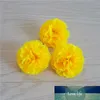 12PCS 5CM 12Colors Artificial silk Carnation Flower Heads for DIY decorative garland accessory hat hairpin headware accessories