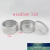 40g X 100 Empty Skin Care Cream Aluminum Containers with Window Cap,metal Aluminum Jar Window Lid ,metal Bottle Tin Pot Can