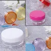 Plastic Small Round Separate Case Smooth Lady Recyclable Cosmetic Jars Sample Sack Empty Containers Food Grade New Arrival 0 2mc F2