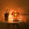 Pós moderno abajur de vidro pequena lâmpada mesa nordic designer modelo sala barra sala estar quarto decorativo led luz mesa