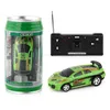 Creative Coke Can Mini Car RC Cars Collection Máquinas de carros controlados por rádio nos brinquedos de controle remoto para meninos Party Gift Party F8190495