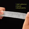 2 m wegwerp samenhangende tattoo grip cover wrapes elastische zelfklevende nagels wrap vinger bescherming cohesieve bandage tape