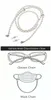 Chaîne de masque de perles artificielles blanches de luxe, lanière/chaîne de lunettes avec fermoir à homard, support Vintage, collier pour femmes, corde anti-jet, vente en gros