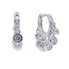 Новые модные мини-серьги-кольца с несколькими круглыми дисками с подвеской из чешского камня, серьги с кисточками для женщин, высококачественные свадебные серьги Whole2637