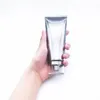 24pcs 100g ABL Esvaziar tubo de prata plástico de alumínio com Screw Cap Cosmetic Loção Container Shampoo Bottle 100ml
