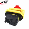 Kedu KJD17 GF Start Stop Switch NVR 2HP 16A&Waterproof Magnetic Emergency Stop 4Pin No Volt Release Pushbutton Switch T200605