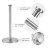 ORZ Stainless Steel Kitchen Toll Paper Holder Table Napkins Stand Home Storage Organizer Toilet Paper Holder Table Decoration T200425