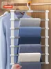 Joybos Clothing Racks Pants Trouser Hangers Multifunction Closet Organizer Stainless Steel Clothes Hanger Home Accessories 220217263d