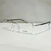 SUNO BL021 Optical EYEGLASSES For Unisex Retro Style Anti-blue Light Lens Plate Square Titanium Frame With Box