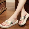 Miubu Summer Femme Pantoufles Bohemia Anti-slip Thongs Sandals Beach Flip Flops Plateforme Chaussures féminines Y200423