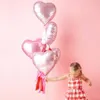 18 Inch Love Heart Foil Balloon 50pcs/Lot Children Birthday Party Decoration Balloons Wedding Party Decor Balloons