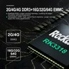 Yeni 4 GB RAM 32 GB ROM M96 + Android 10.0 TV Kutusu Ses Uzaktan RK3318 Dört Çekirdekli Çift WiFi Akıllı Medya Oynatıcı VS H96 Max