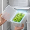 recipientes de armazenamento de alimentos com tampas