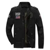 Merk winter militaire heren warm bont bomber jas jas