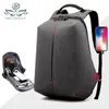 Zaino 2021 Fashion Laptop 16inch Impermeabile USB Charge Large Capacity Nylon Hiking Travel School Borsa con cerniera in poliestere1